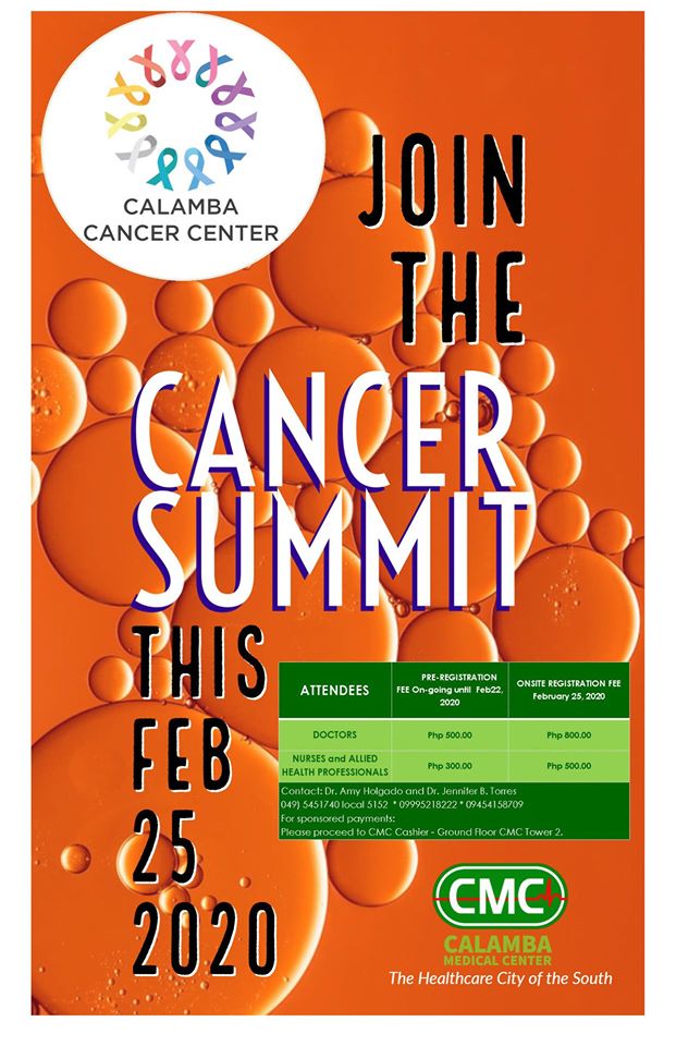 Calamba Medical Center Cancer Summit