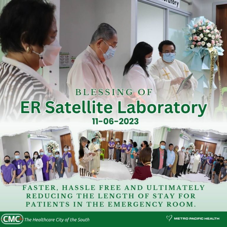 Blessing of ER Satellite Laboratory