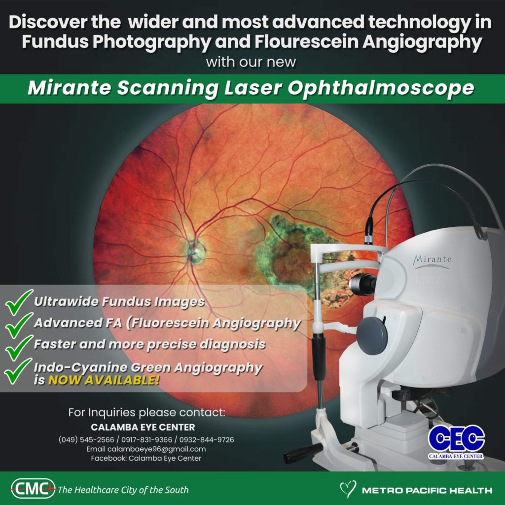 Mirante Scanning Laser Ophthalmoscope