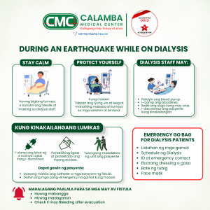 Dialysis - after the earthquake